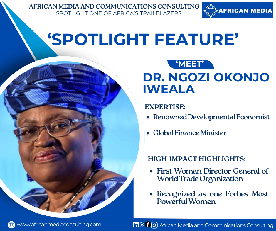 Dr. Ngozi Okonjo Iweala