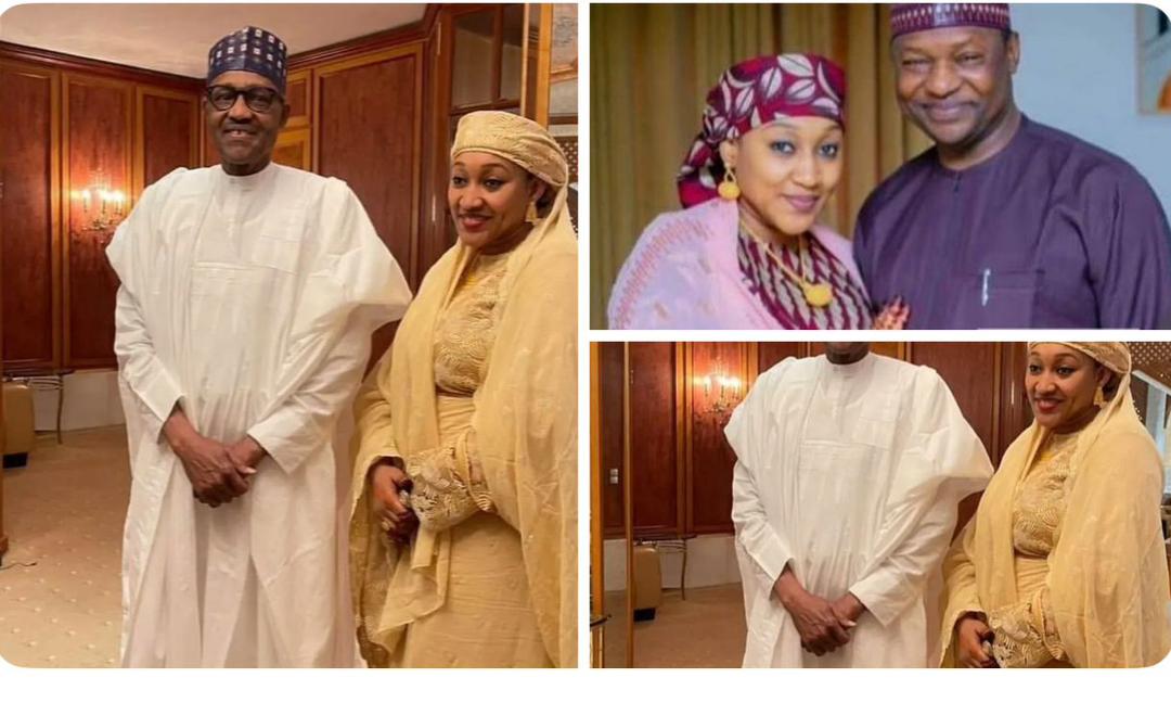 Image Abubakar Malami and Nana Buhari